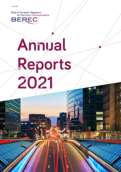 BEREC Annual Reports 2021 cover image