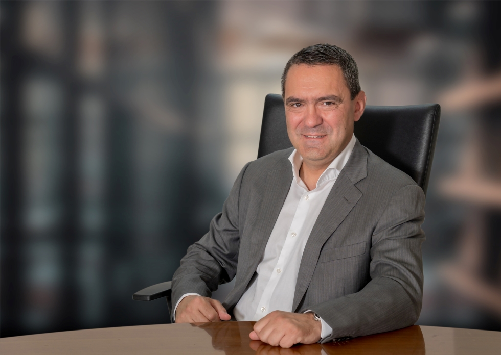 The image shows the BEREC Chair 2023, Kostas Masselos.