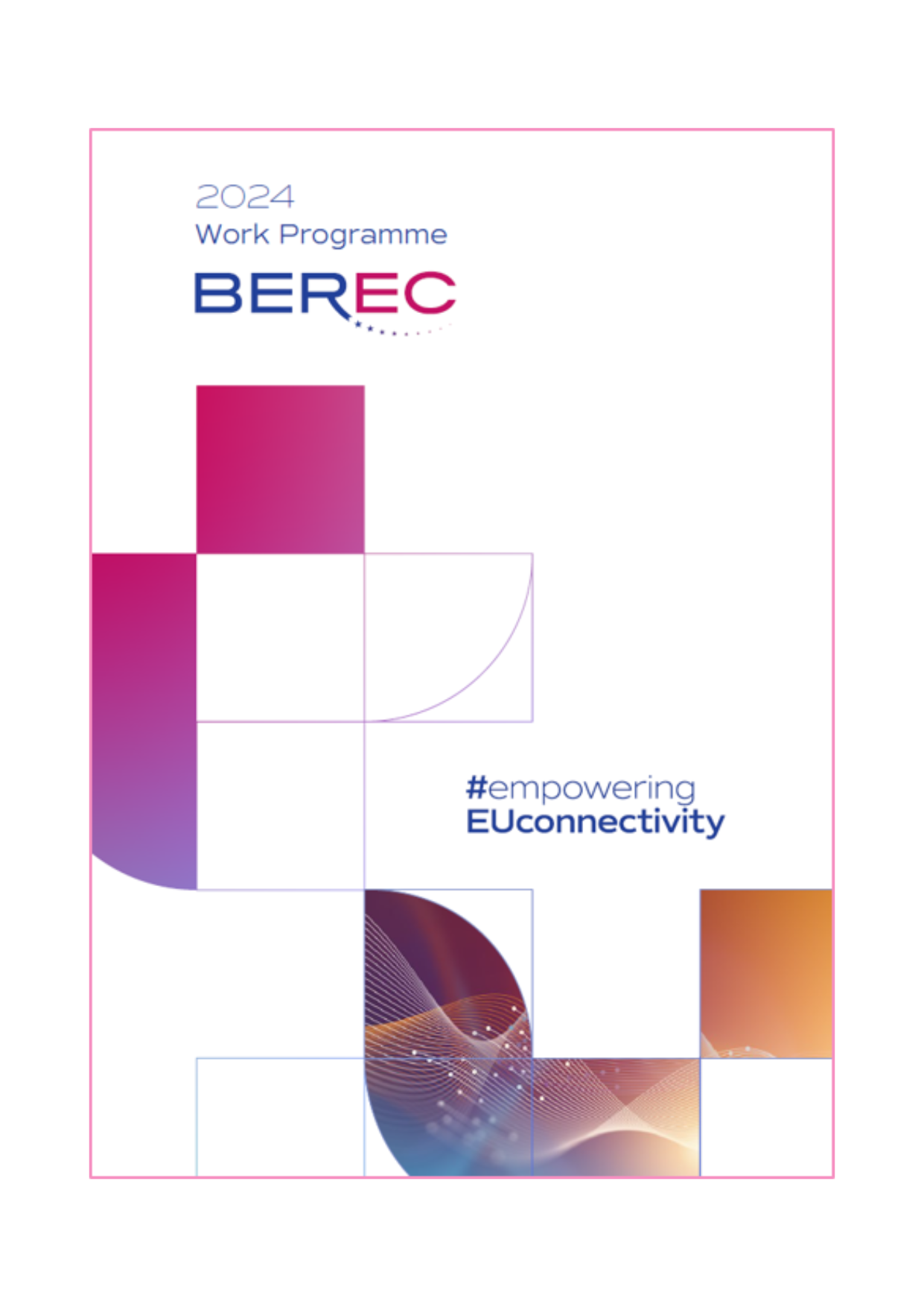 Cover of the BEREC Work Programme 2024