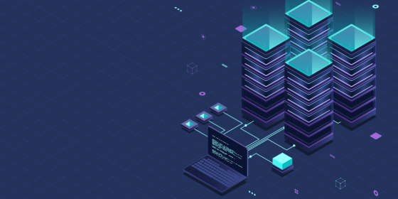 The image depicts databases.