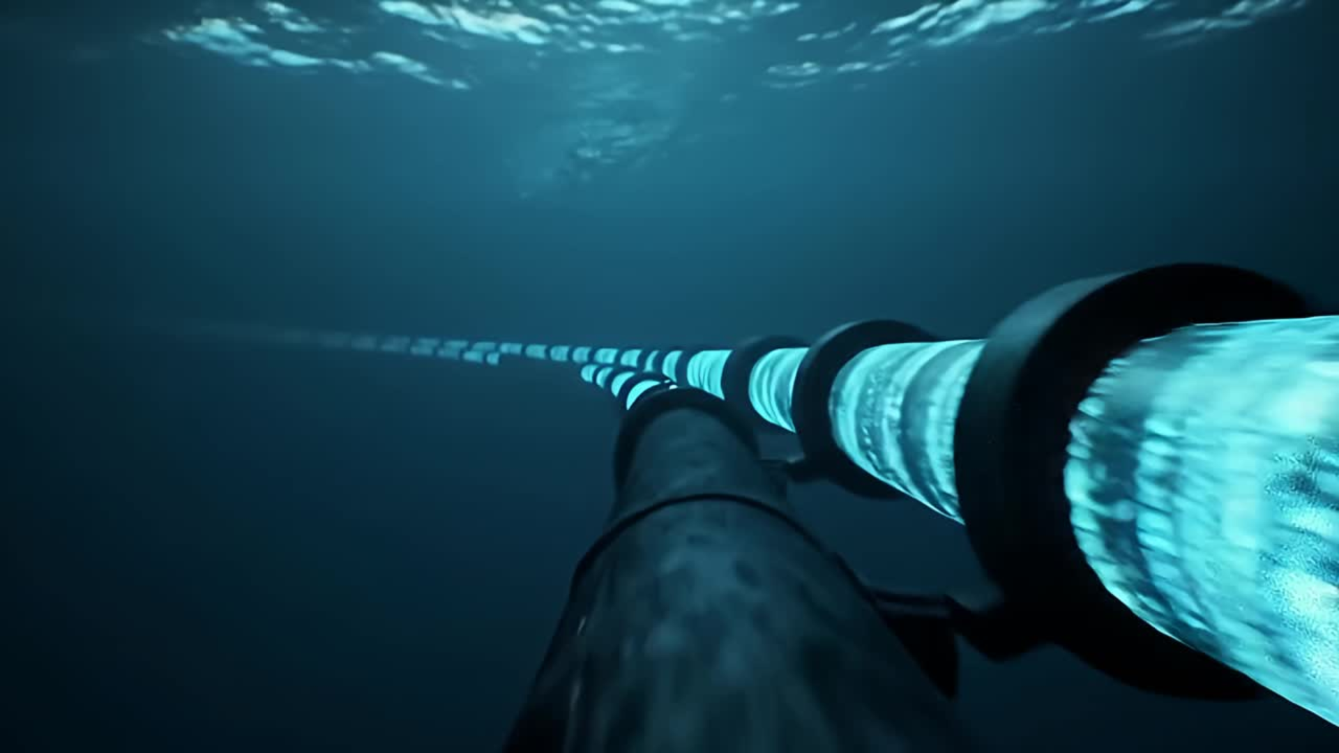 The mage shows a subsea cable.