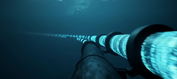 The mage shows a subsea cable.