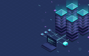 The image depicts databases.