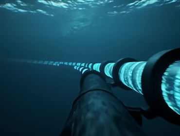 The mage shows a subsea cable.