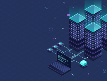 The image depicts databases.