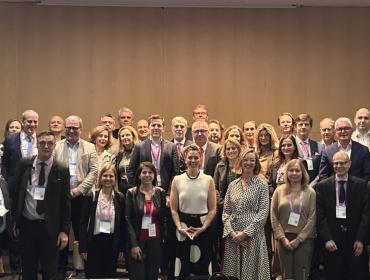 The image shows the BEREC delegation at the Mobile World Congress 2026 in Barcelona, Spain.